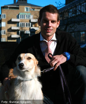 Lina med Alex