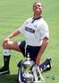 Paul "Gazza" Gascoigne poserar stolt med FA-cuppokalen fr�n 1991