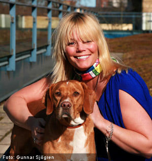 Milo with Gry Forsell