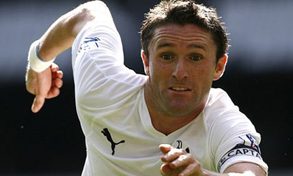 Robbie Keane kunde ej ta emot priset 2008 d� han tillf�lligt tillh�rde Liverpool...