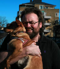 Goldie med Adam