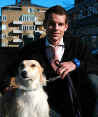 Lina med Alex